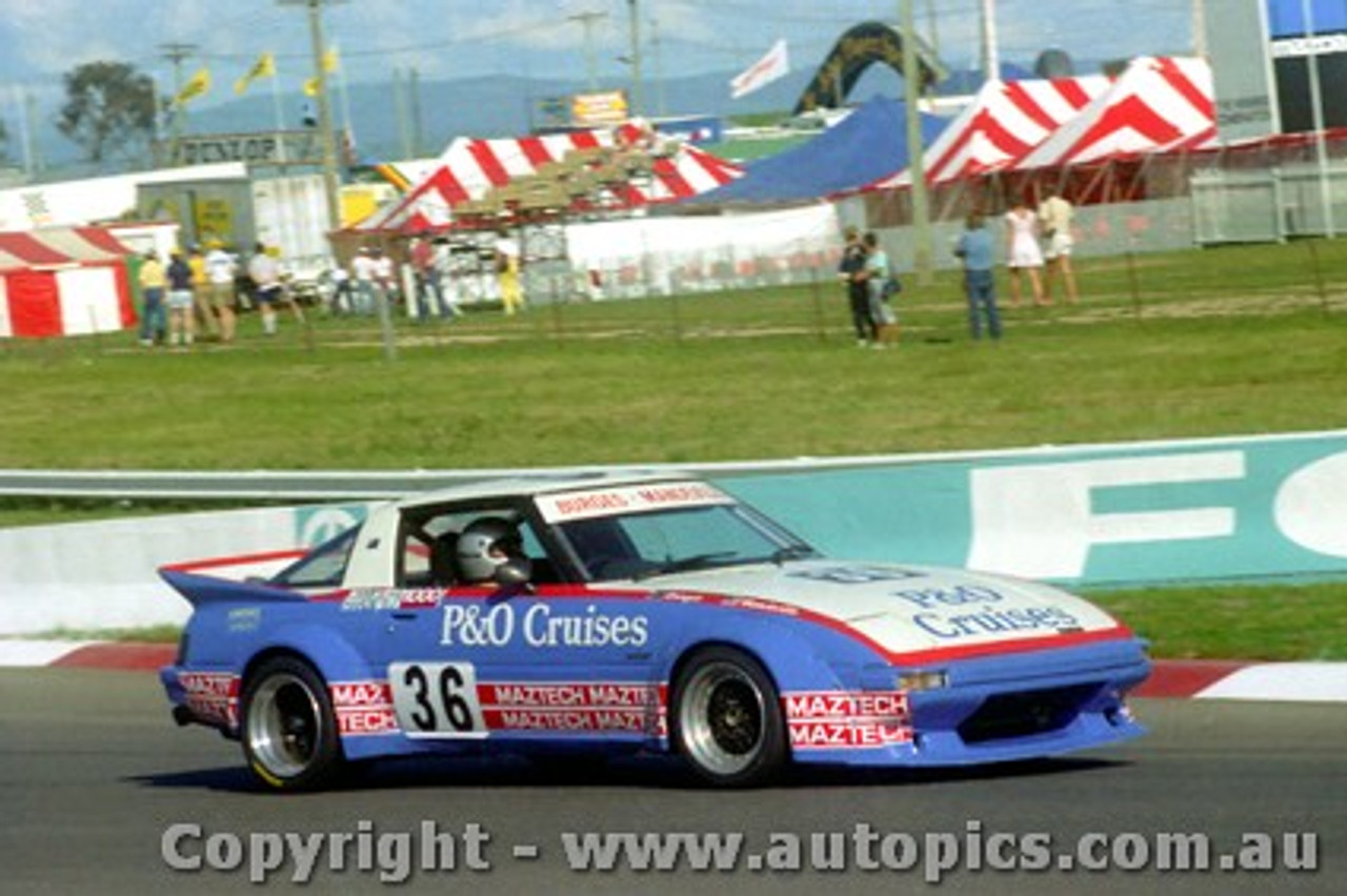 83752  - G. Burgess / R. Mandeville  -  Bathurst 1983 - Mazda RX7