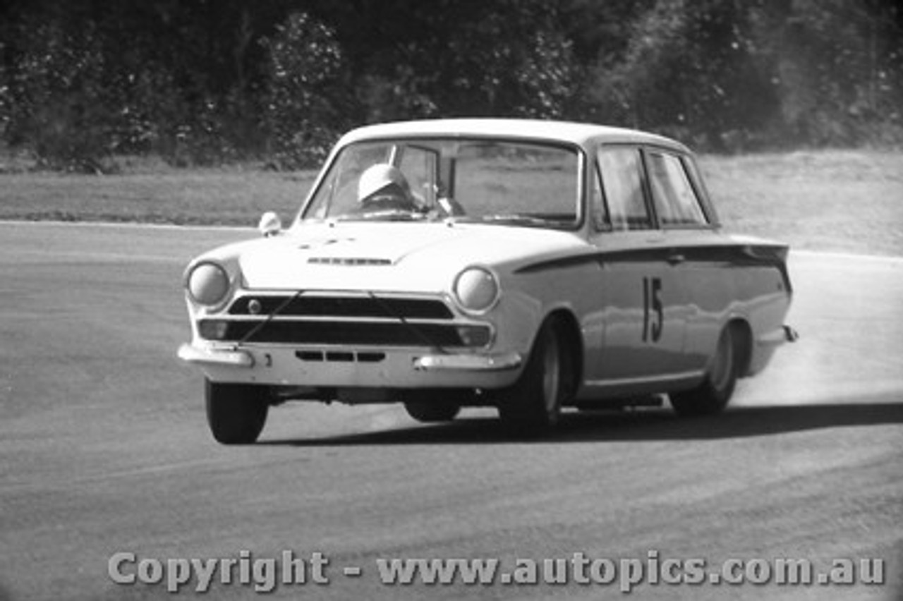 67066 -  C. Brauer Lotus Cortina  - Warwick Farm 10th Sptember 1967