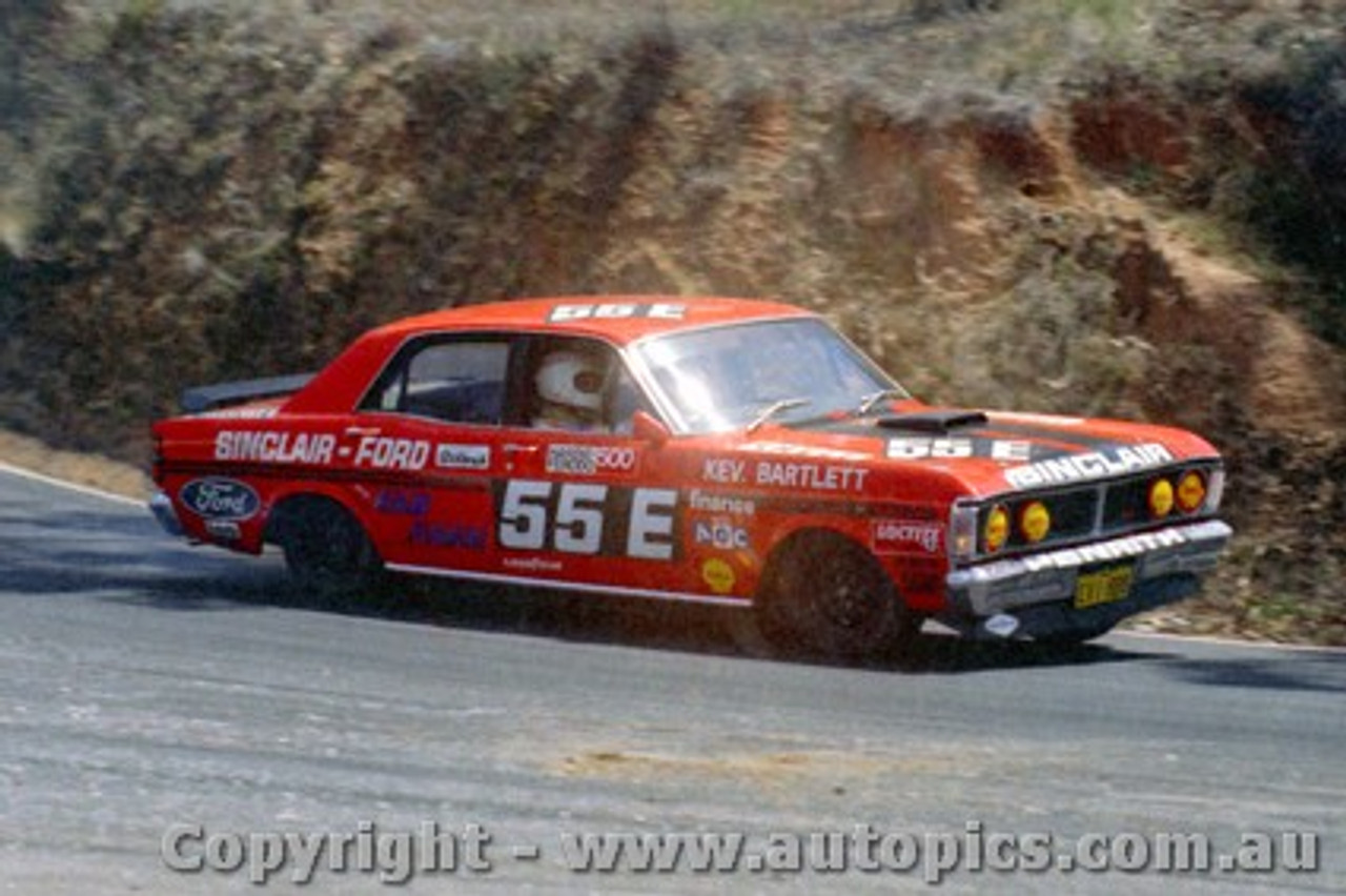 71783  - Kevin Bartlett  Ford Falcon  XY GTHO Phase 3  -   Bathurst  1971 - Photographer Jeff Nield