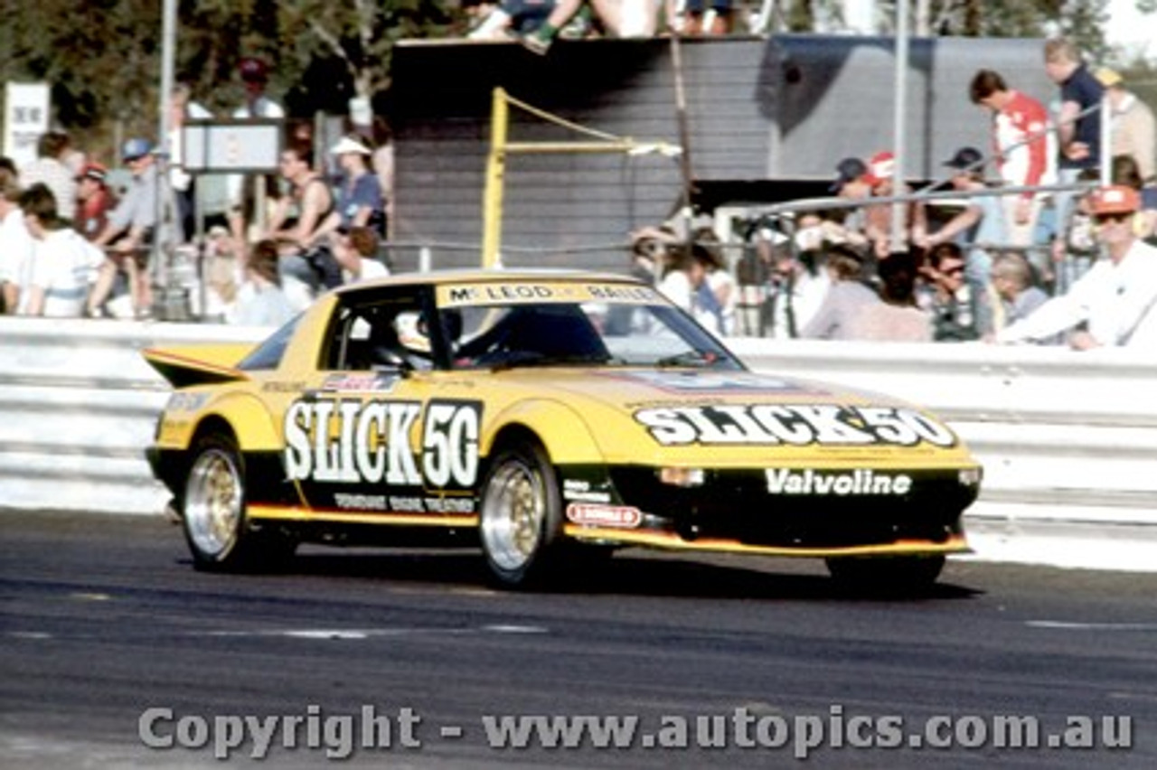 84025 - Peter McLeod - Mazda RX7 - Amaroo Park 1984