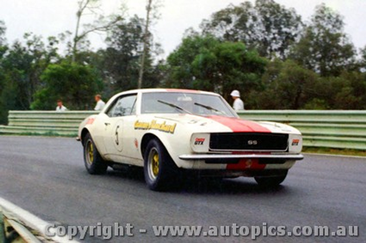 71162 - G. Blanchard Chev Camaro V8  - Warwick Farm 21st November 1971 - Photographer Jeff Nield