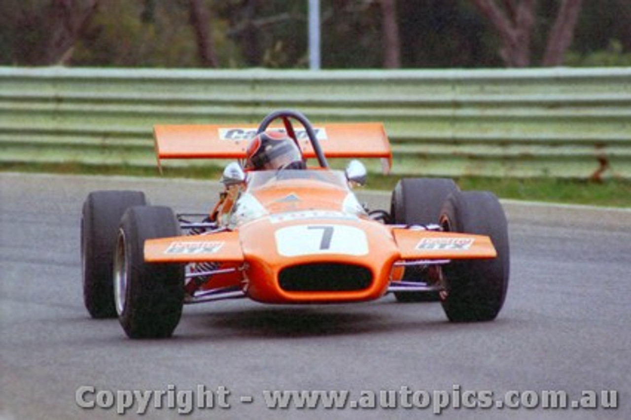 71536 - John Harvey Brabham BT36 Waggott T/C 4V  - Warwick Farm 21st November 1971 - Photographer Jeff Nield