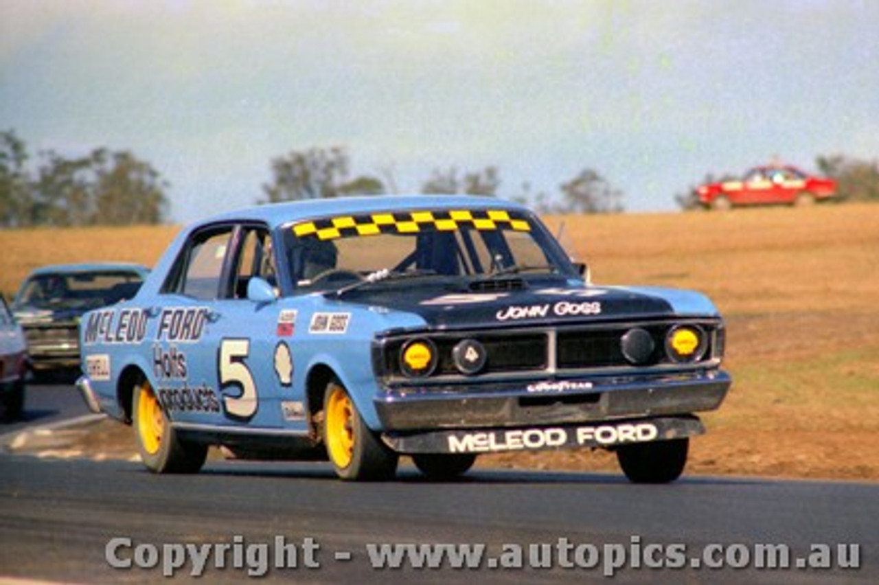 72165 - John Goss Ford Falcon XY GTHO  - Oran Park 6th August 1972 - Photographer Jeff Nield