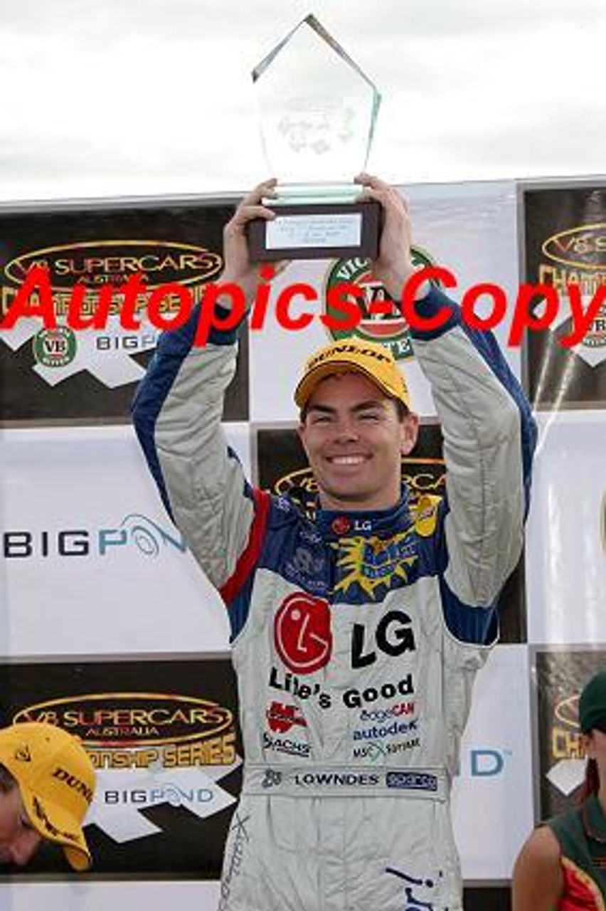 205028 - Craig Lowndes Ford Falcon  -  Queensland 300 2005 - Photographer Craig Clifford