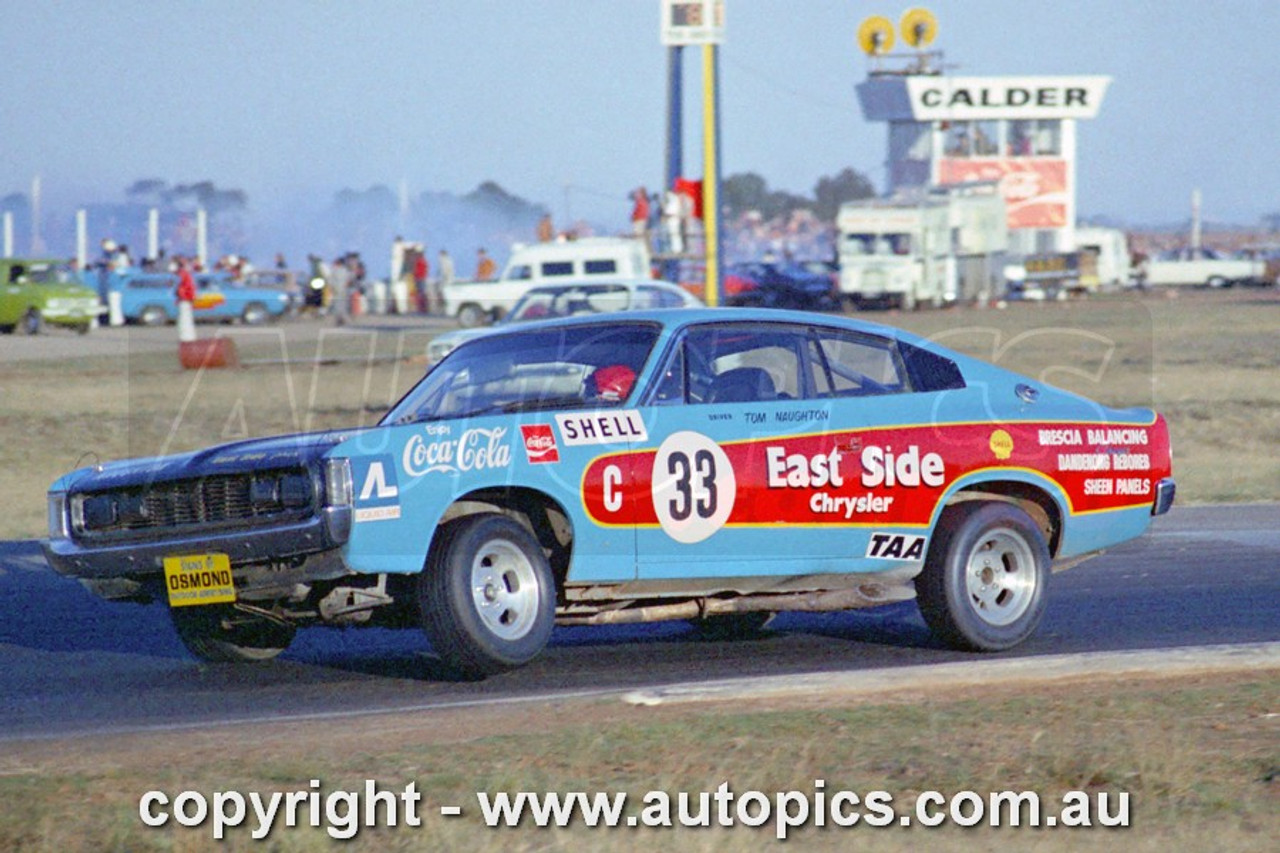 72185 - Tom Naughton, Calder Park Raceway, 1972, Valiant Charger