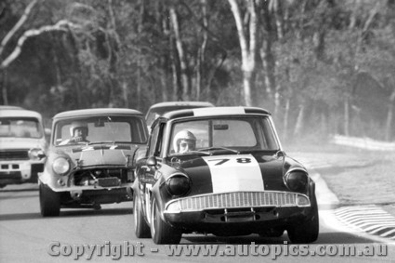 72200- Tony Ward Ford Anglia  - Warwick Farm 3rd September 1972