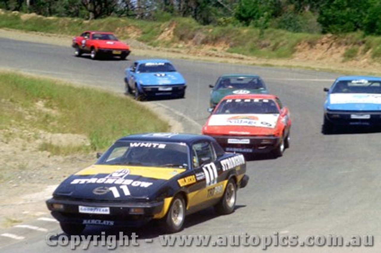 81407 - Ed White / C. Hones / A. Springett / G. Molloy Triumph TR7 Pro Car Series  - Amaroo Park 9th March 1981