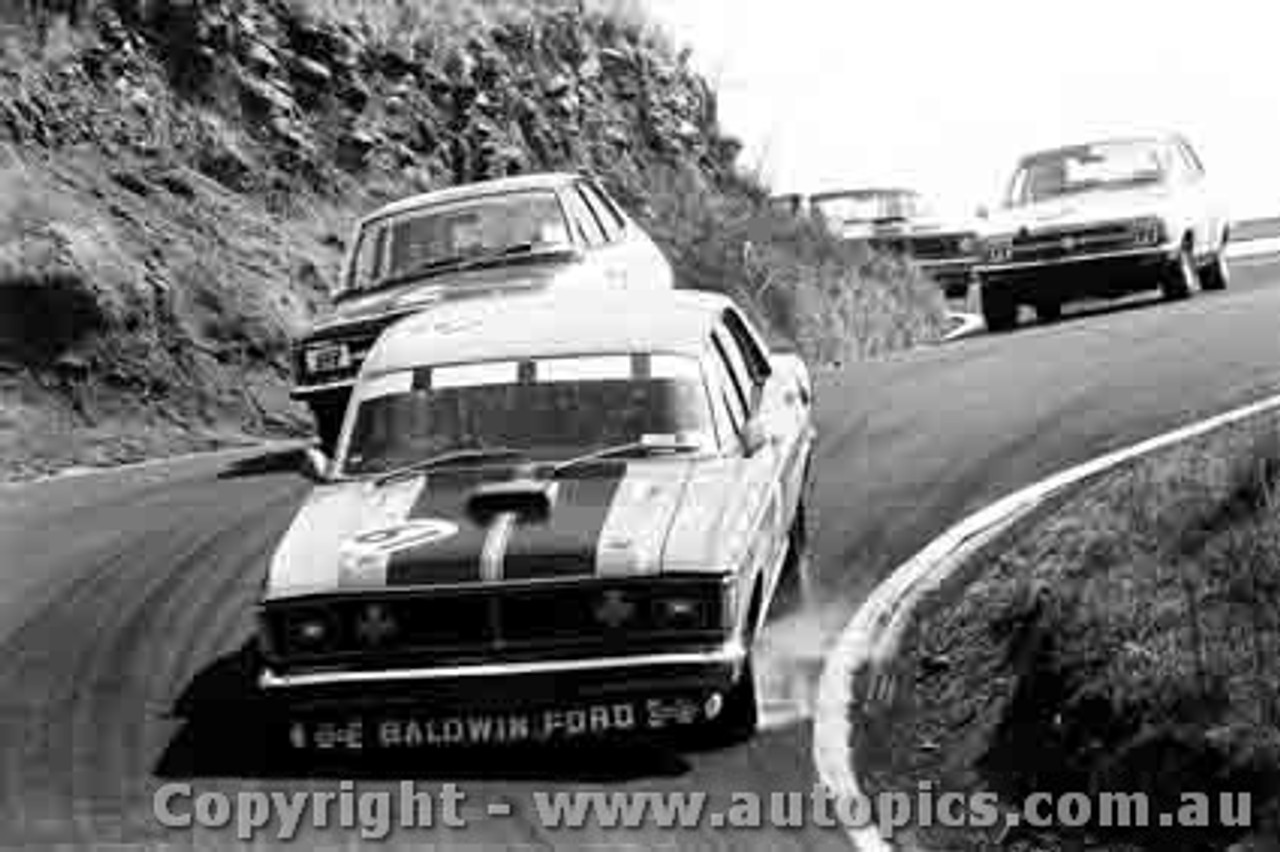 71815  - D. Beck / G. Rush  Ford Falcon  XY GTHO Phase 3 -   Bathurst  1971- Photographer Lance J Ruting