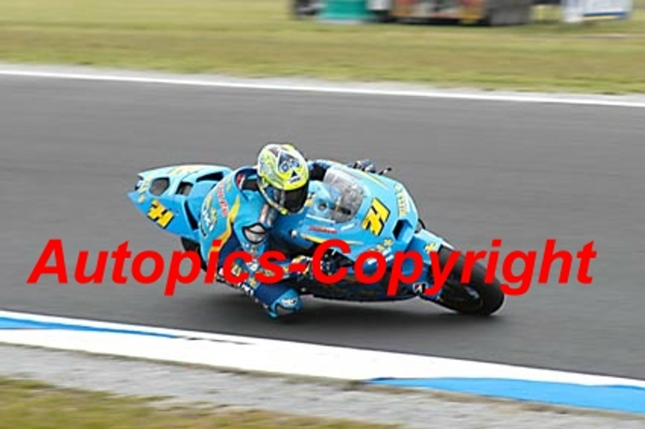 206323 - Chris Vermeulen - Suzuki  - Phillip Island 2006 - Photographer David Blanch