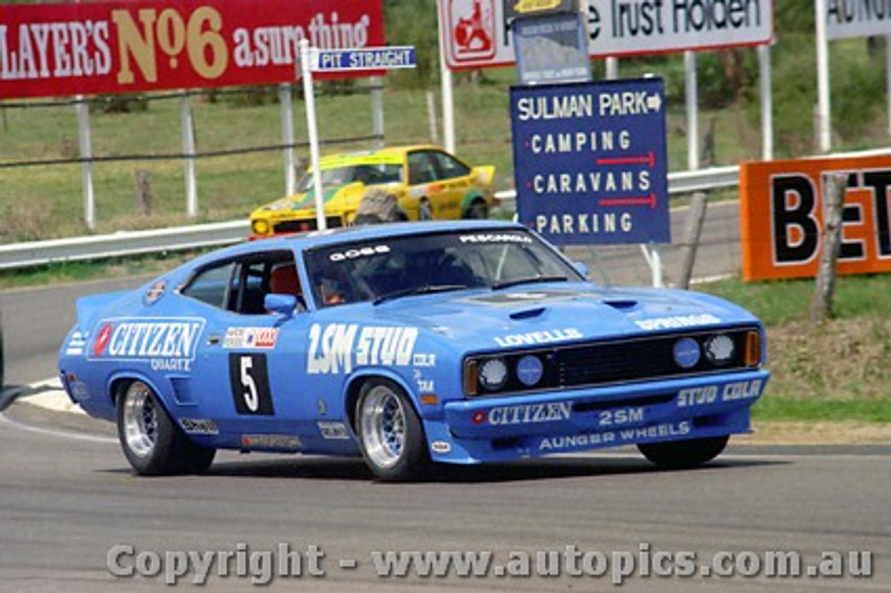 77768  - J. Goss / H. Pescarolo  Facon XC - Completed 113 Laps  &  P. Janson / L. Perkins Torana A9X 3rd Outright   Bathurst 1977 - Photographer Lance J Ruting