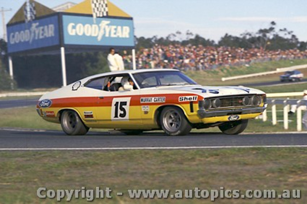 73103a- M. Carter  Ford Falcon XA - Sandown 250 - September 1973 - Photographer Peter D Abbs