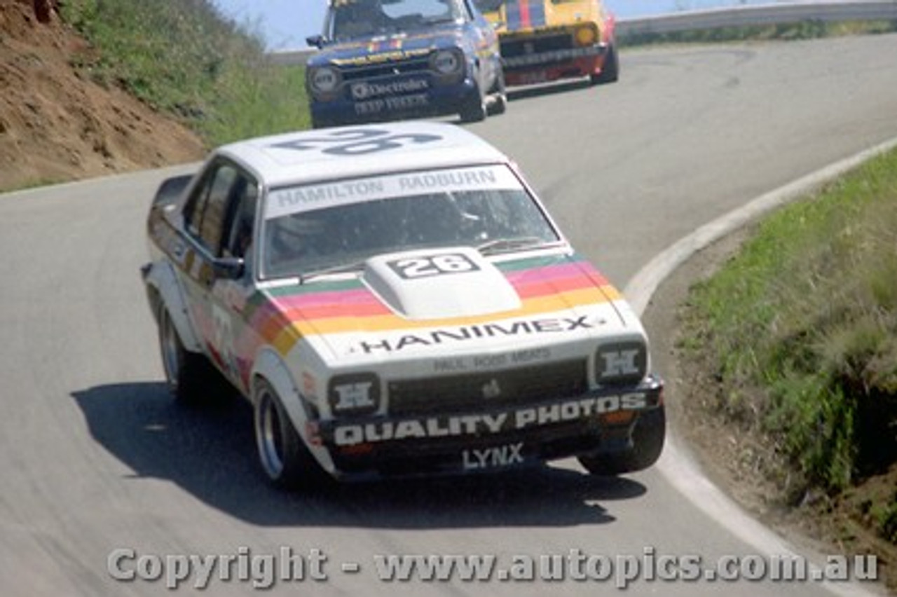 78816 - Ralph Radburn /  Robyn Hamilton  - Holden Torana A9X - Bathurst 1978 - Photographer Lance  Ruting