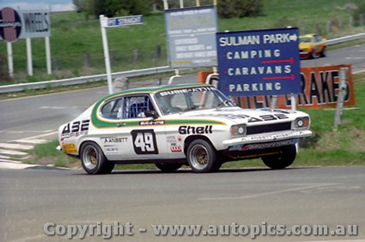 78838 - Sue Ransom / Bill Brown  - Ford Capri V6 - Bathurst 1978 - Photographer Lance  Ruting