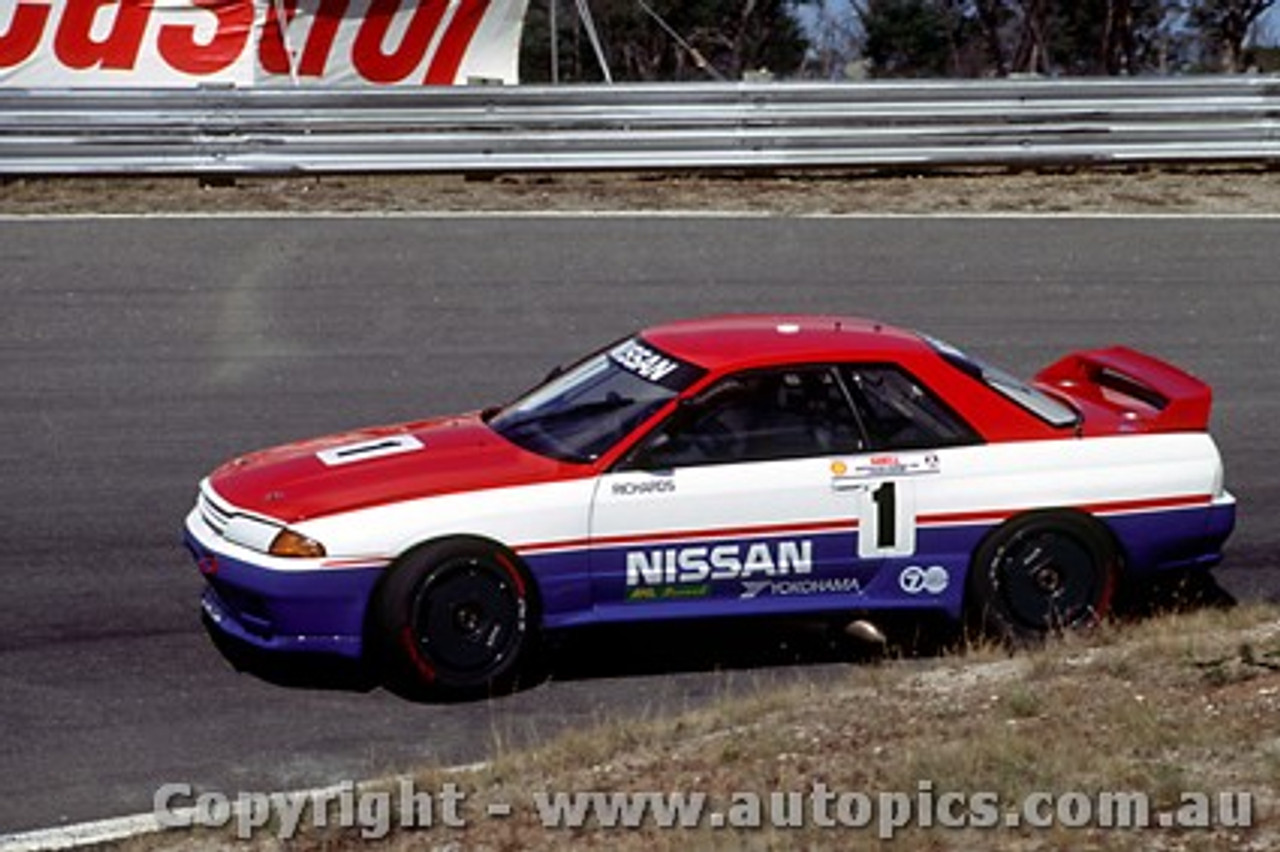91013 - J. Richards  Nissan GTR - Symmons Plains 1991