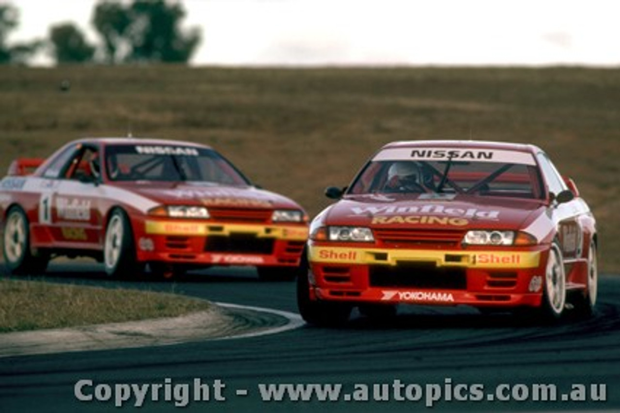 92024 - M. Skaife & J. Richards  - Nissan GTR - Oran Park 1992