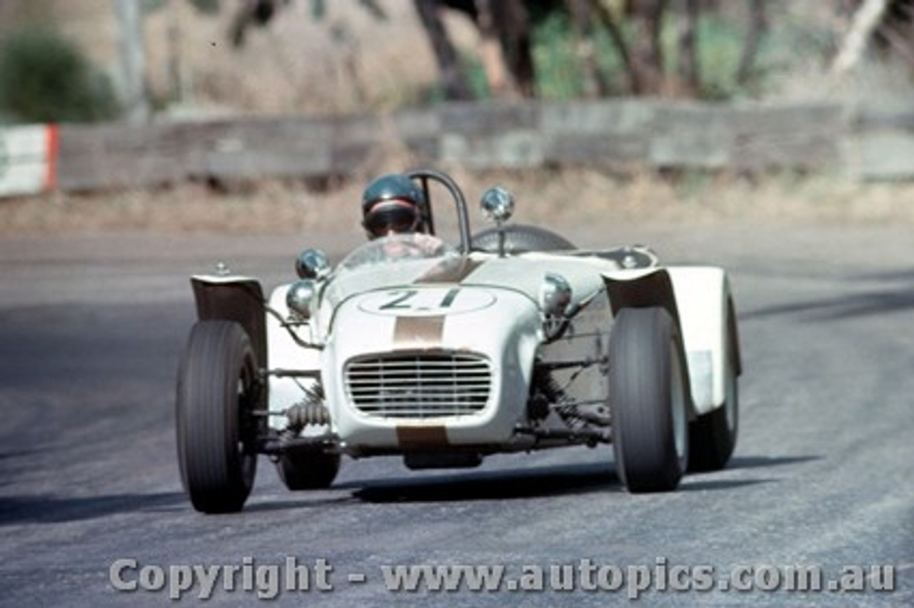 68468 - J. Tuxford -  Lotus Super 7  - Bathurst 1968 - Photographer Lance J Ruting