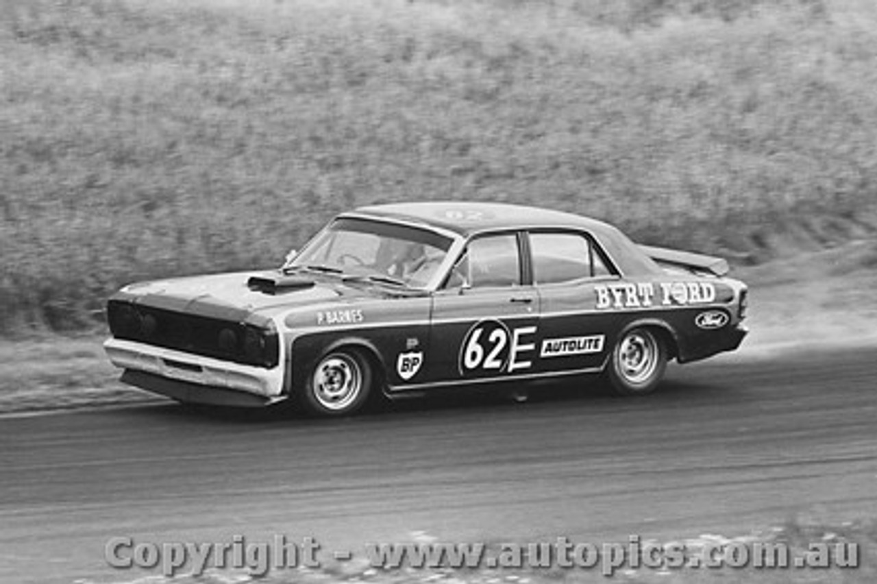 71210 - Phil Barnes - Ford Falcon XY GTHO - Phillip Island 24th October 1971 - Photographer Peter D Abbs