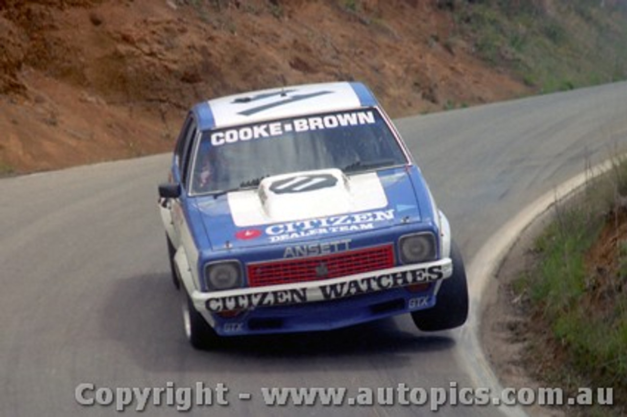 79778  - Gary Cooke /  Warwick Brown  - Holden Torana A9X - Bathurst 1979 - Photographer Lance J Ruting