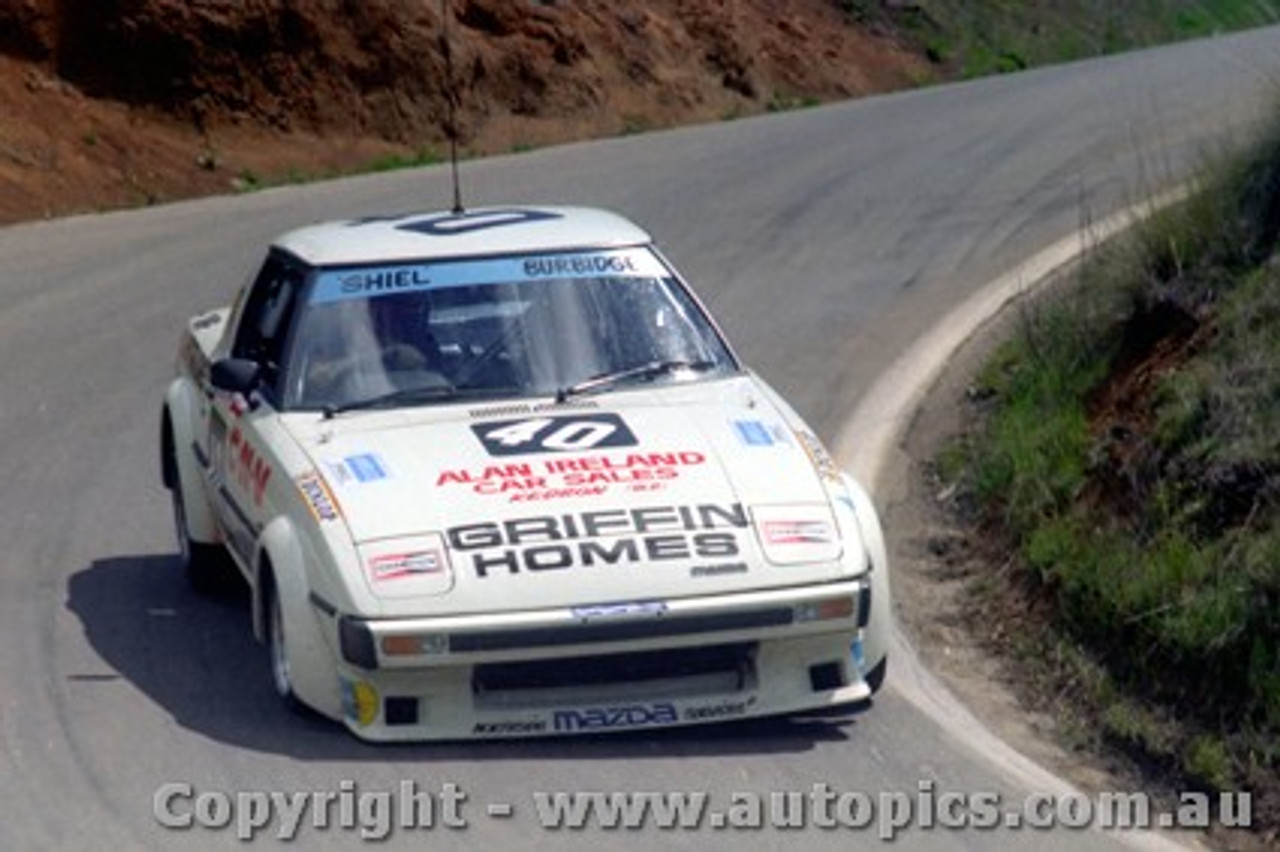 79820 - Terry Shiel / Ross Burbidge - Mazda RX7 - Bathurst 1979 - Photographer Lance J Ruting