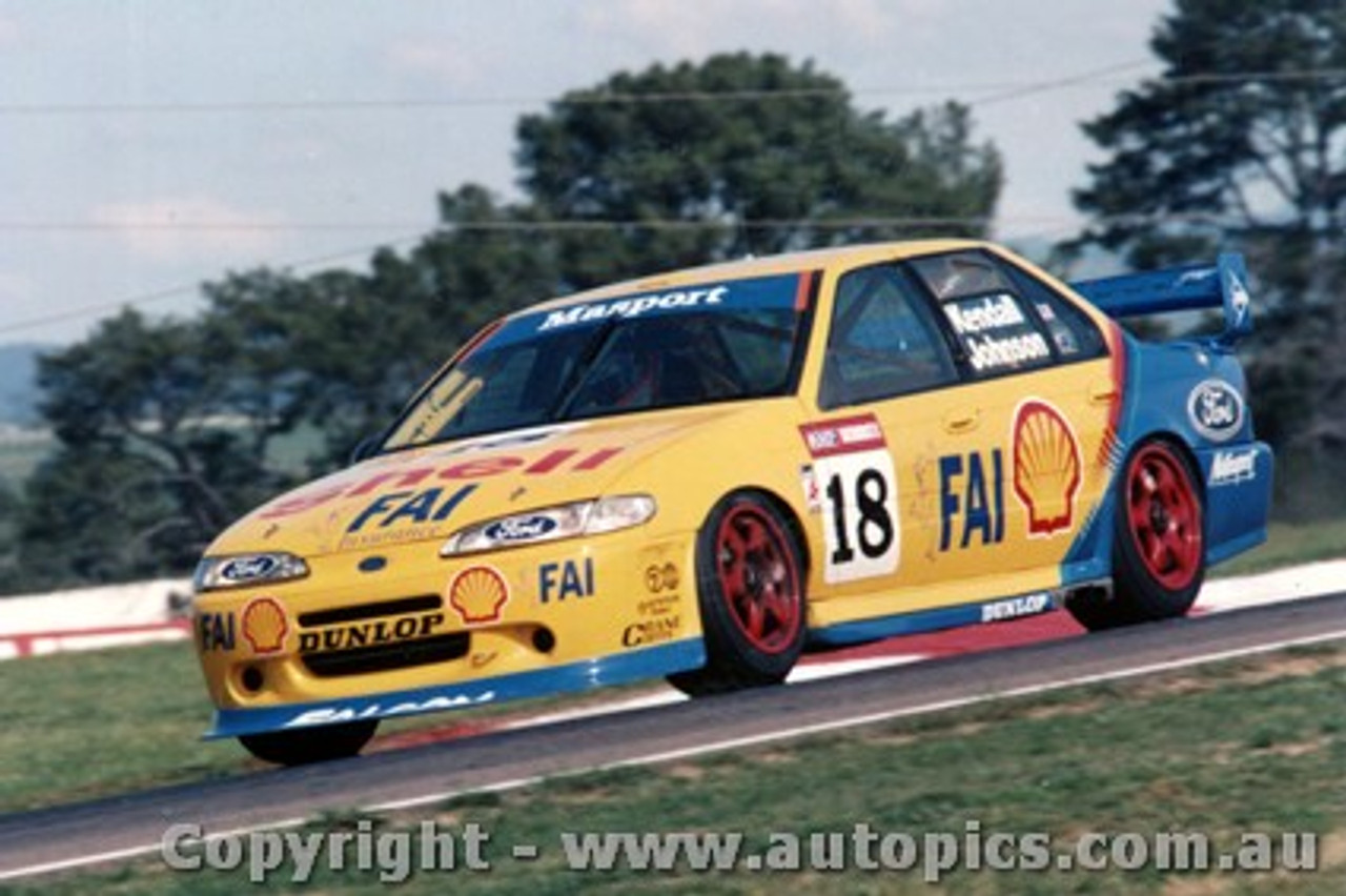 96725  -  S. Johnson / T. Kendal  -  Bathurst 1996 - Ford Falcon EF