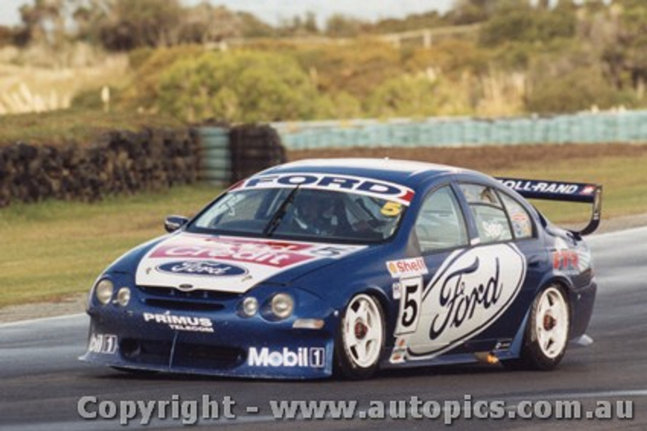 99214 - Glen Seton Ford Falcon AU -  Phillip Island 1999 - Photographer Darren House