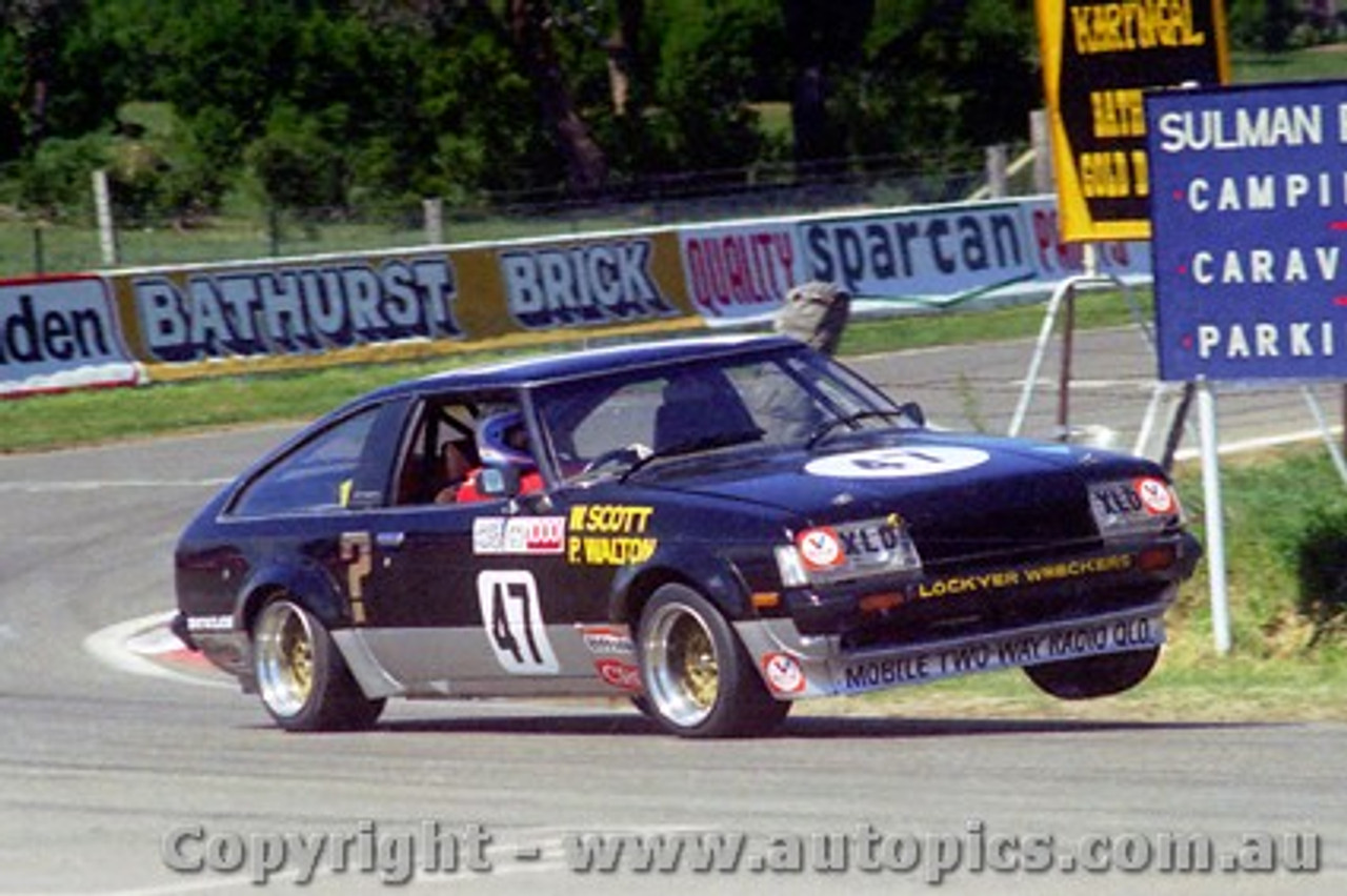 81824 - W. Scott / P. Walton - Toyota Celica  -  Bathurst  1981 - Photographer Lance J Ruting