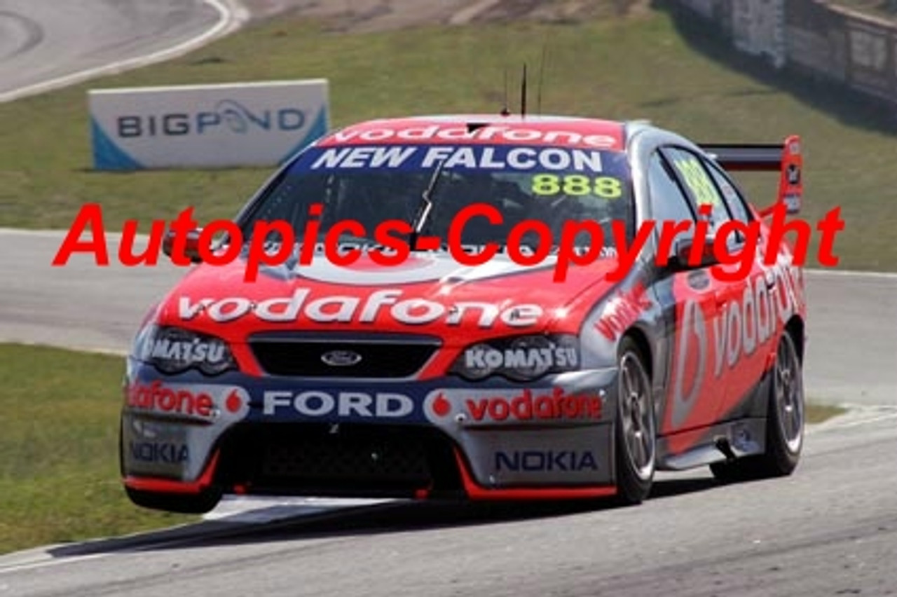 208001 - Craig Lowndes -  Ford Falcon -  Barbagallo 2008 - Photographer Craig Clifford