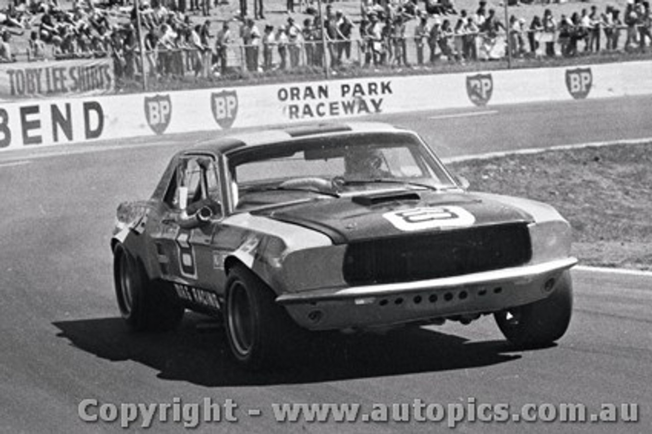 72243 - M. Gore Ford Mustang - 17th August 1972 - Oran Park - Photographer Lance J Ruting