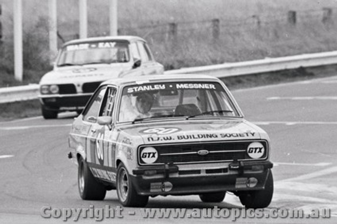 79839 - Bill Stanley / Ian Messner  - Ford Escort RS2000 - Bathurst 1979 - Photographer Lance J Ruting