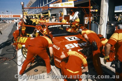 89793  -  Dick Johnson & John Bowe -1st Outright - Ford Sierra RS500, Tooheys 1000, Bathurst, 1989, Head Shot - Darren House