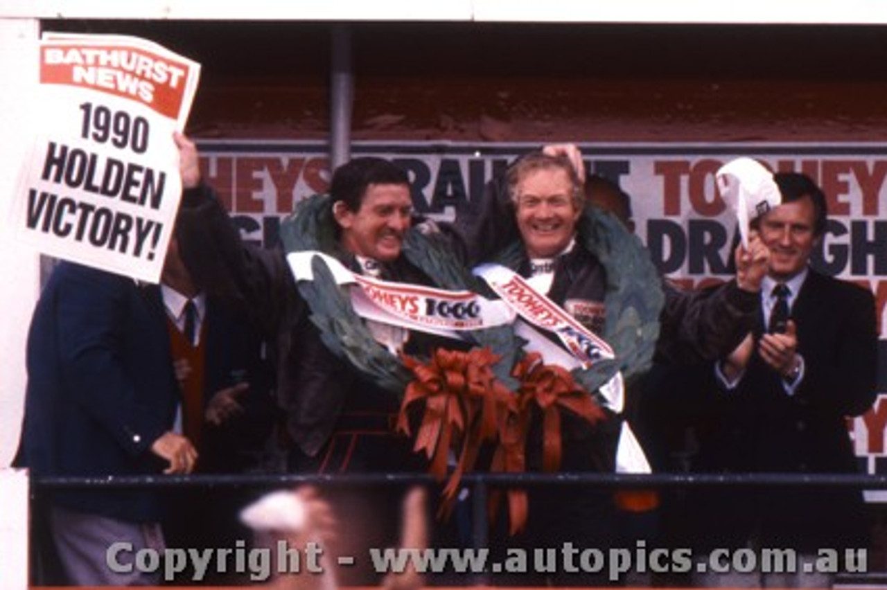 90749  -  W. Percy / A. Grice  -  Bathurst 1990 - 1st Outright - Holden Commodore VL - Photographer Darren House