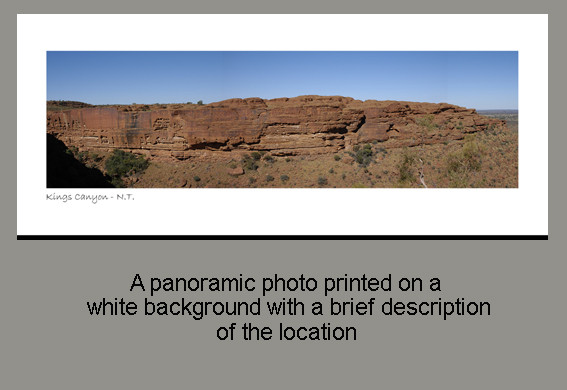 Kings Canyon - N.T. -  Product Code - 31001