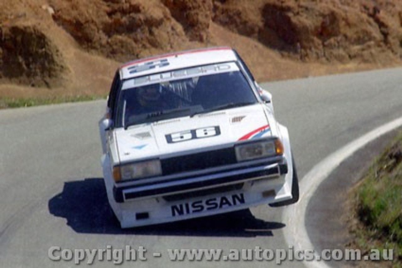 82853 - M. Hasemi / K. Hoshino Nissan Bluebird Turbo - Bathurst 1982 - Photographer Lance J Ruting