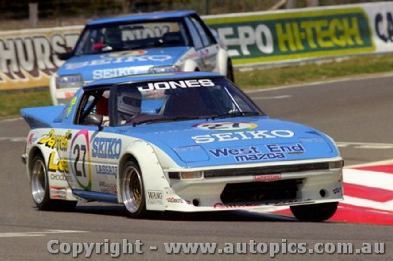 82860 - A. Jones / B. Jones - Mazda RX7- Bathurst 1982 - Photographer Lance J Ruting