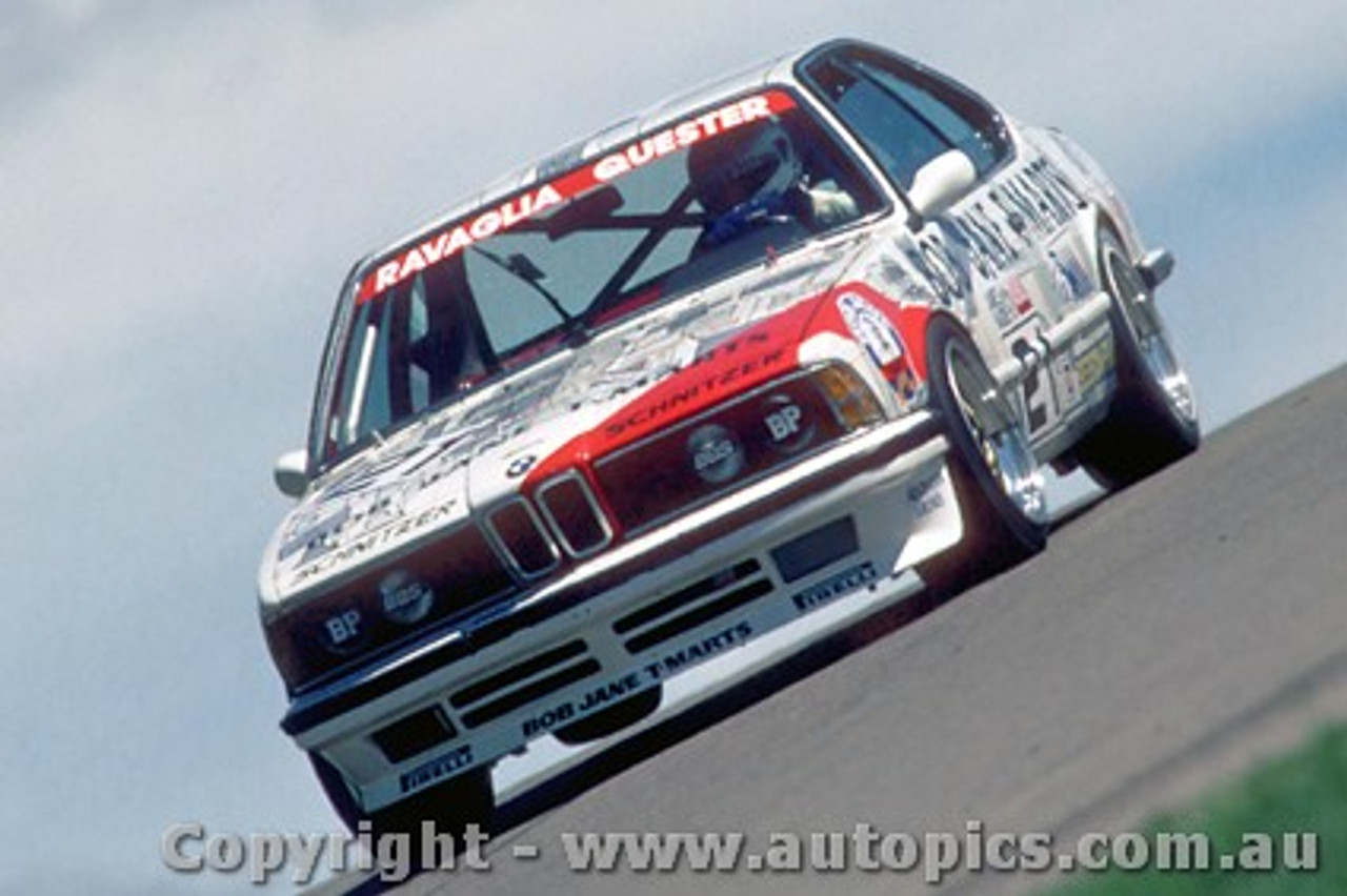 86774  - R. Ravaglia / D. Quester   BMW 635 CSi - Bathurst 1986 - Photographer R. Simpson