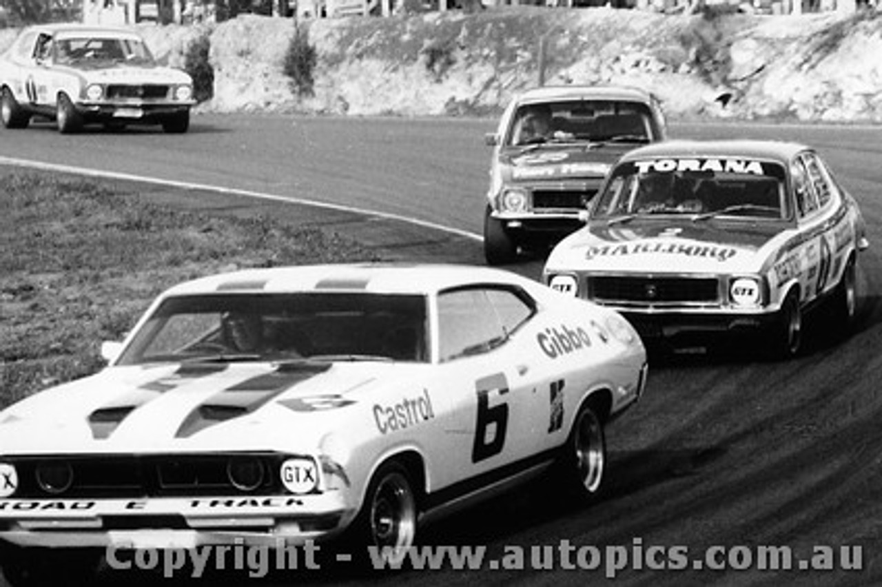 74117 - Allan Moffat in Fred Gibson's Falcon XA - C Bond - Holden XU1 -  Amaroo - 1974 - Photographer Lance J Ruting