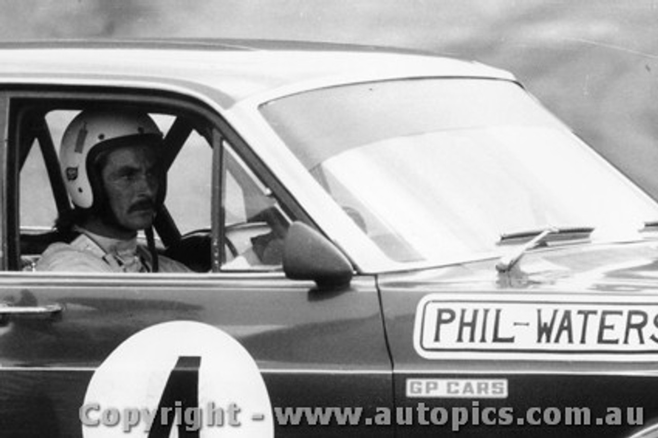 74119 - Phil Waters - Ford Falcon GTHO - Amaroo - 1974 - Photographer Lance J Ruting