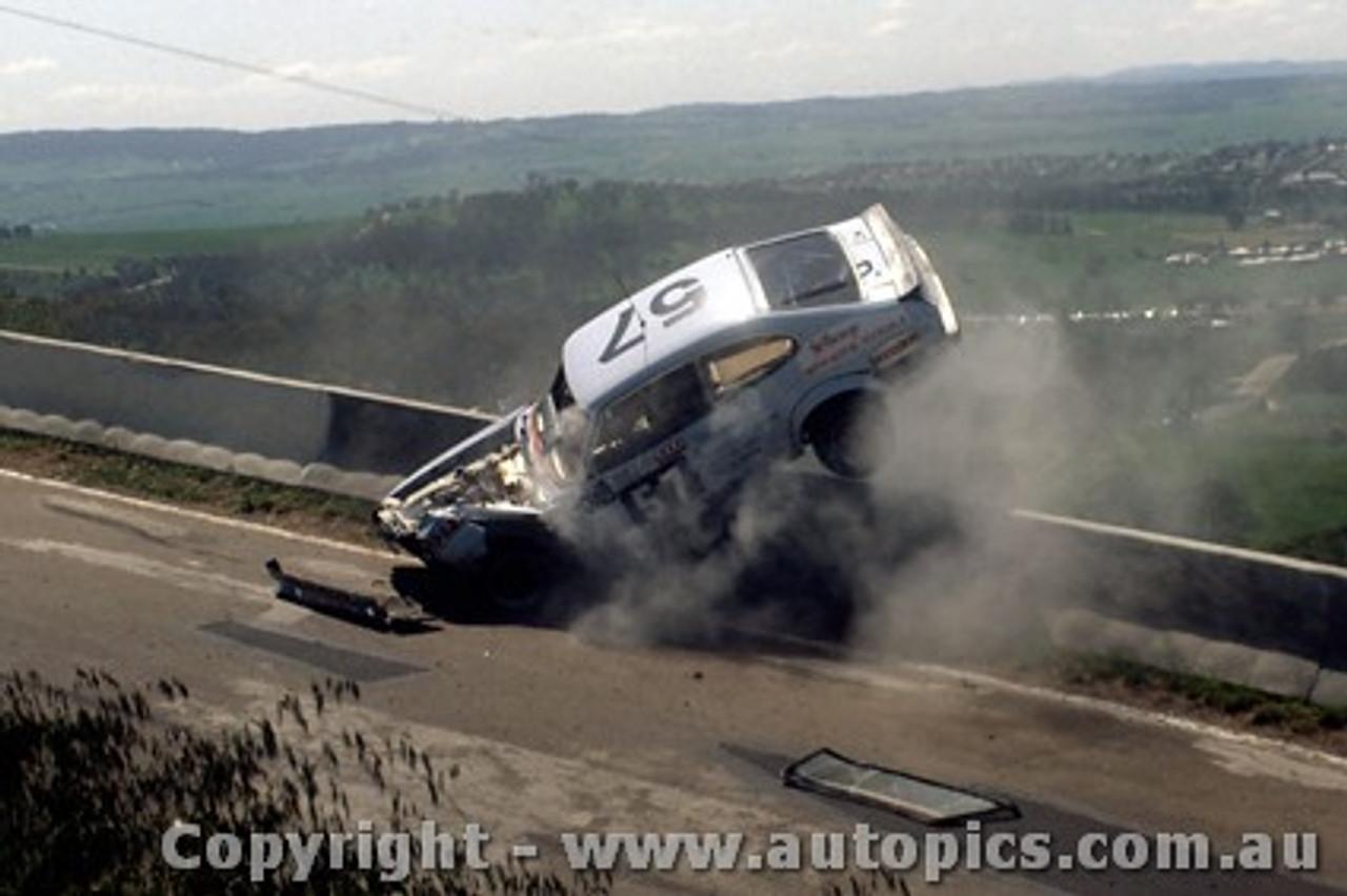83768 - L. Hazelton / J. Strauberg  Ford Capri - Bathurst 1983 - Photographer Lance J Ruting