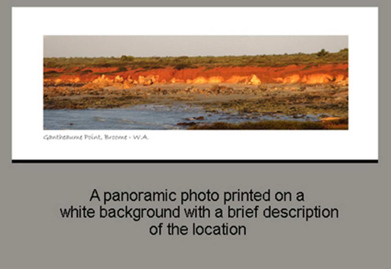 Gantheaume Point - Broome -  W.A. - Product Code 30009 - Photographer David Blanch