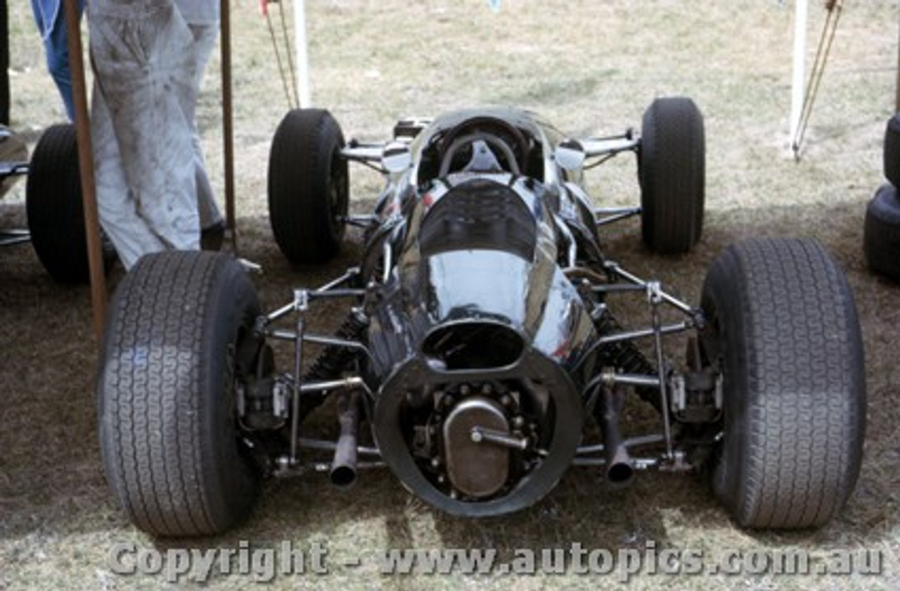 66603 - Jackie Stewart   BRM - Tasman Series  Warwick Farm 1966 - Photographer Adrien Schagen