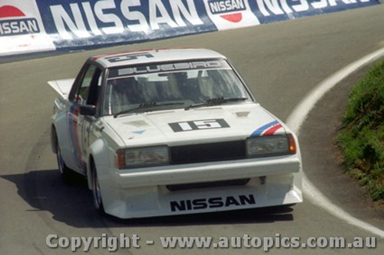 83791 - George Fury / Gary Scott Nissan Bluebird Turbo  -  Bathurst 1983 - Photographer Lance J Ruting