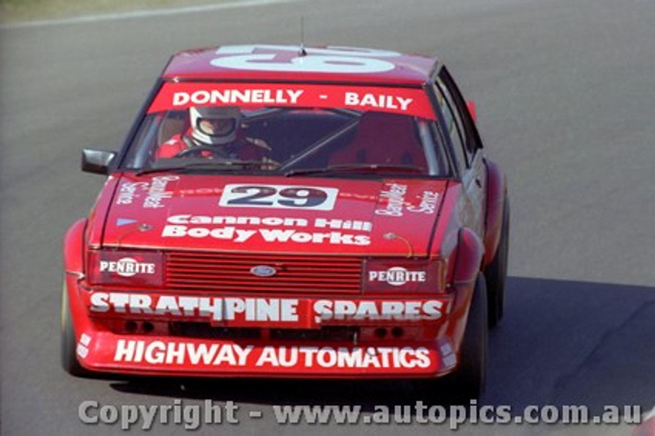 83816 - John Donnolly / Ian McGee  - Ford Falcon XD -  Bathurst 1983 - Photographer Lance J Ruting