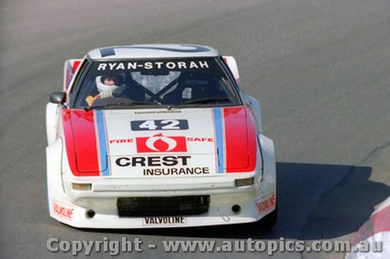 83834 - Terry Ryan / Graham Storah -  Mazda RX7 -  Bathurst 1983 - Photographer Lance J Ruting