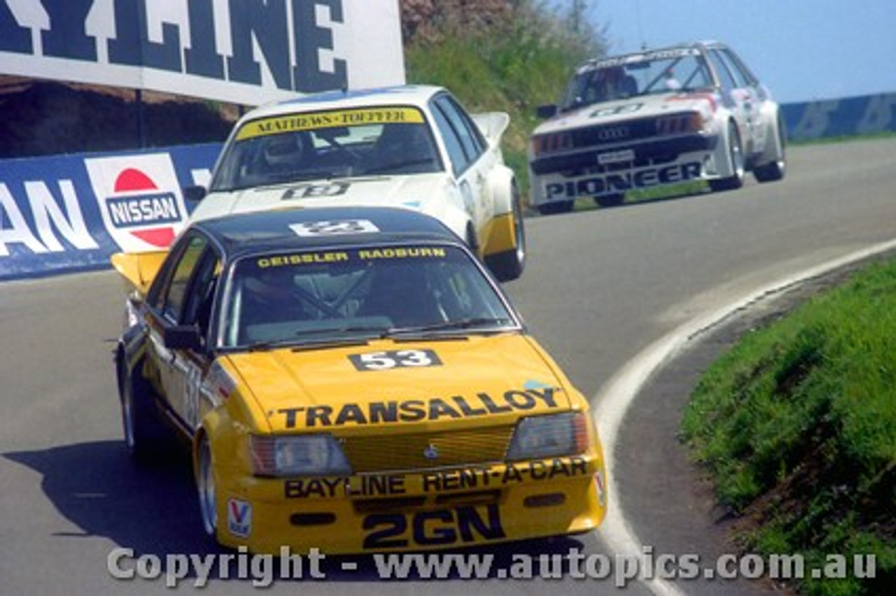 83843 - Fred Geissler / Ralph Radburn - Commodore VH  -  Bathurst 1983 - Photographer Lance Ruting