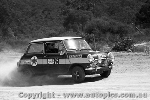 69895  - K. Redman  Morris Cooper S  - Rally 1969 - Photographer Lance J Ruting