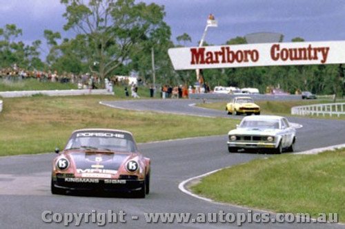 73163 - Tom Naughton  Porsche 911s - Sandown  1973 - Photographer Peter D Abbs