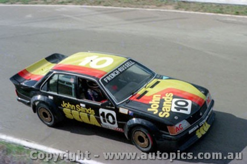 84839 - Rusty French / G. Russell  Holden Commodore VH -  Bathurst 1984 - Photographer Lance Ruting