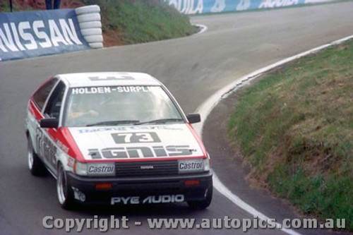 84952 - Bob Holden / A. Surplice - Toyota Sprinter -  Bathurst 1984 - Photographer Lance Ruting