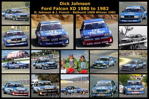 Dick Johnson Ford Falco XD - A collection of 16 photos of Dick Johnson s XD Falcon - 1980 to1982
