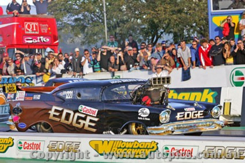 206902 - Victor Bray - Chev - Winter Nats Willowbank Raceway 2006 - Photographer Marshall Cass